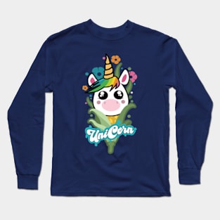 Cute Unicorn Long Sleeve T-Shirt